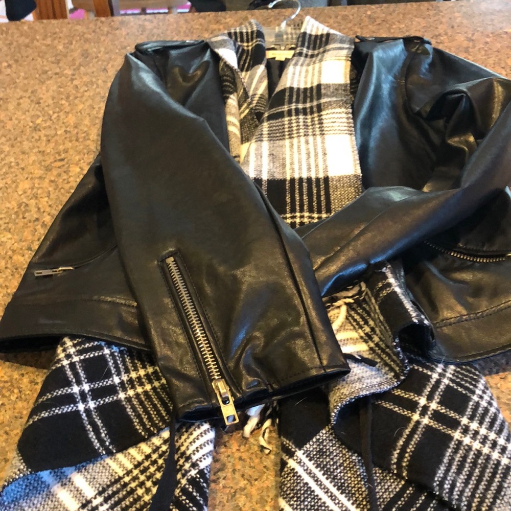 Pleather jacket